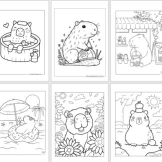 DESENHOS DE CAPIVARA