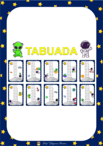 Cartaz Tabuada