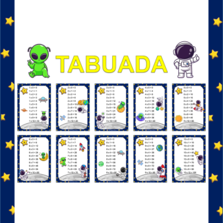 Cartaz Tabuada