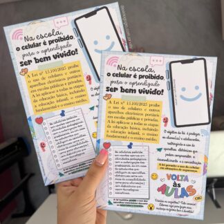 ARQUIVO - CARTÃO USO DOS CELULARES NAS ESCOLAS