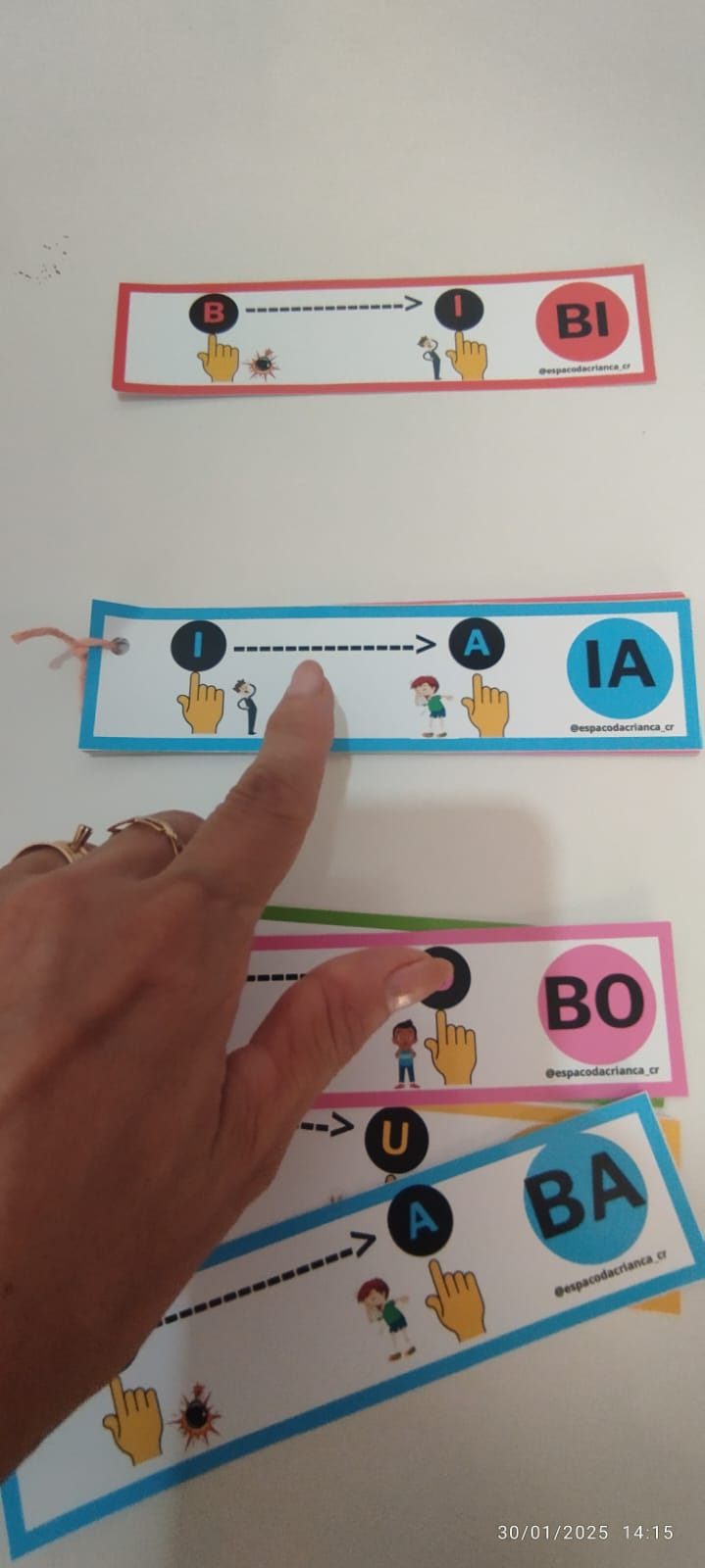 Formando sílabas