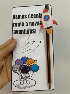 Lembrancinha volta as aulas