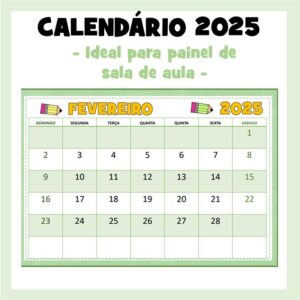 Calendário 2025