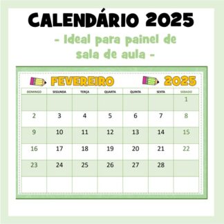 Calendário 2025