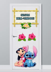 PAINEL VOLTA AS AULAS STITCH