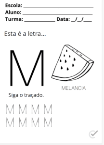 Mini apostila alfabeto 27 paginas