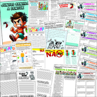 🦟📚 PACOTE DE ATIVIDADES SOBRE A DENGUE 🩸🚫