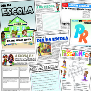 DIA DA ESCOLA: ATIVIDADES E PAINÉIS