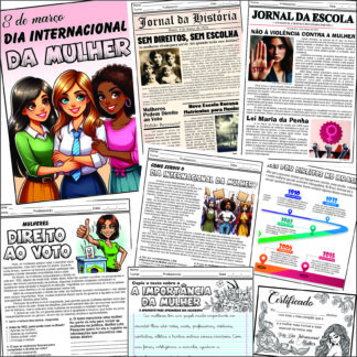Pacote de Atividades sobre o Dia Internacional da Mulher