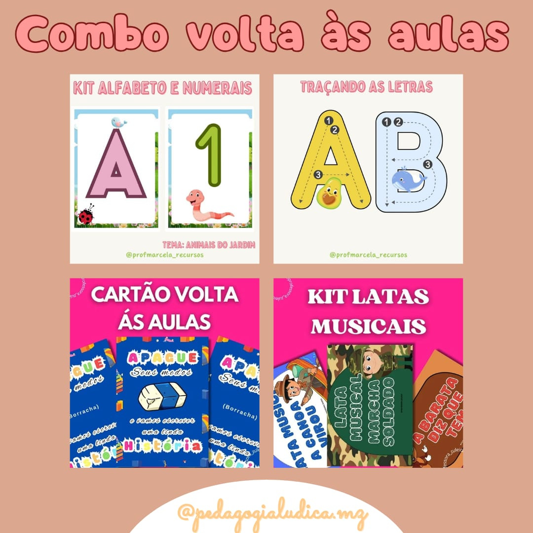 COMBO VOLTA ÁS AULAS 2