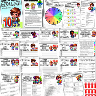 🔢 Super Pacote: 100 Atividades sobre o Sistema de Numeração Decimal!