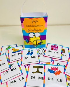 Jogo Consciência Fonológica – Sílaba Desembaralhada