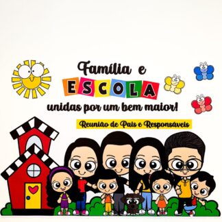 👨‍👩‍👧‍👦 Painel Reunião de Pais 🏫✨