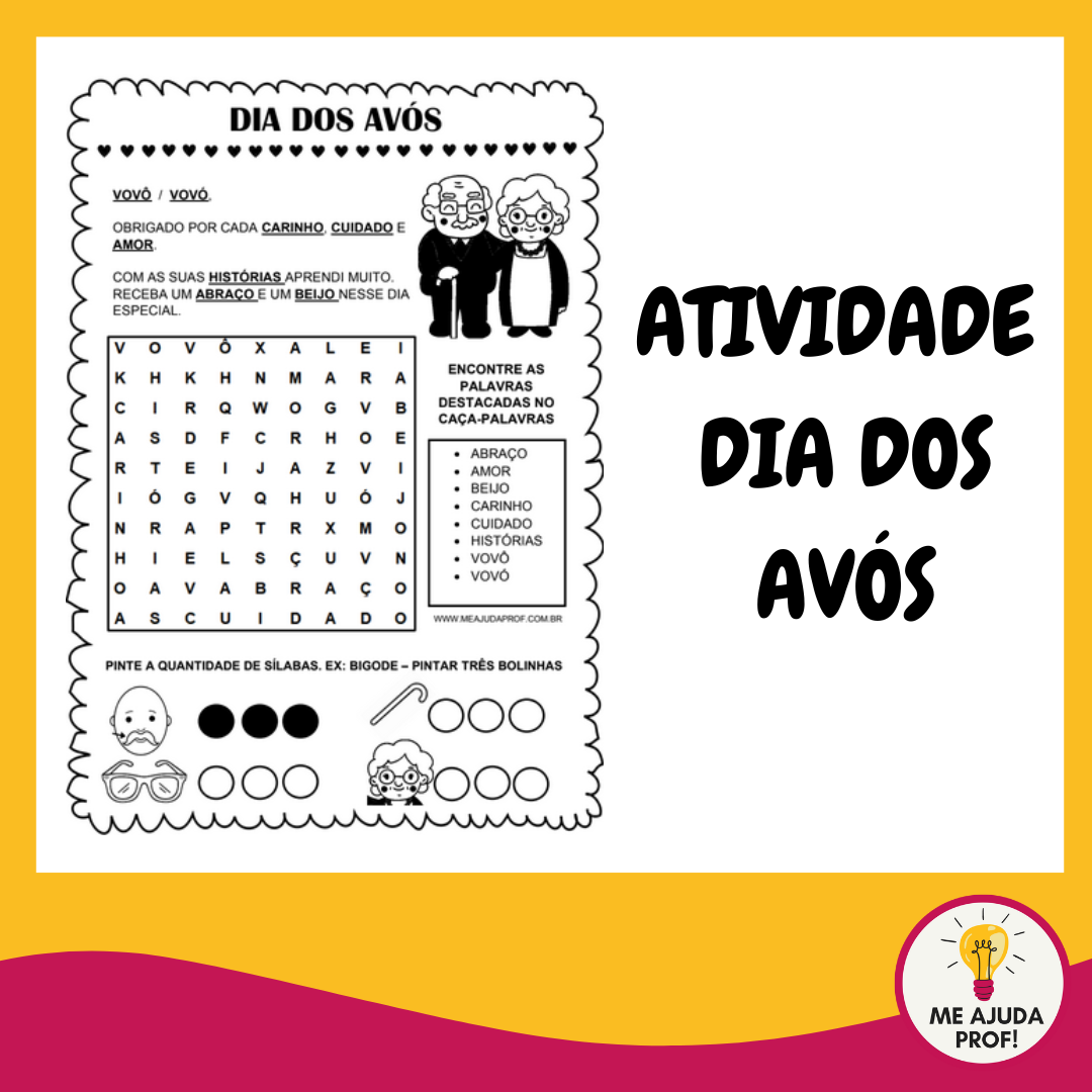 Atividade – Dia dos avós
