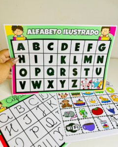 Alfabeto Ilustrado: Aprendizado Visual