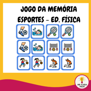 Jogo da Memória Educação Física