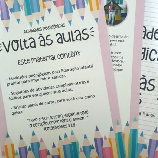 Volta às Aulas - Apostila de Atividades para Educação Infantil