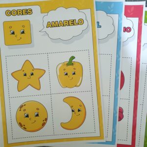 Cores – Apostila de Atividades para Educação Infantil