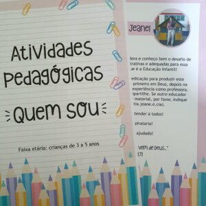 Quem Sou – Apostila de atividades para Educação Infantil