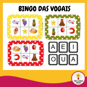 Bingo das vogais