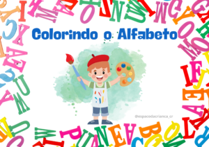 COLORINDO O ALFABETO