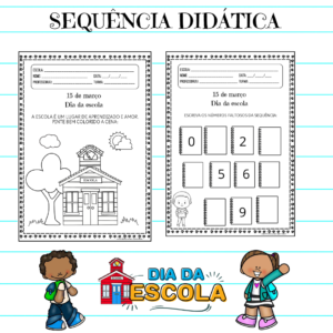 Atividades para o dia da escola 🏫