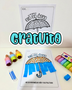Guarda-chuva Dia da Água – GRATUITO