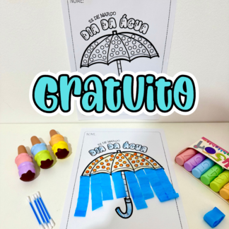 Guarda-chuva Dia da Água - GRATUITO