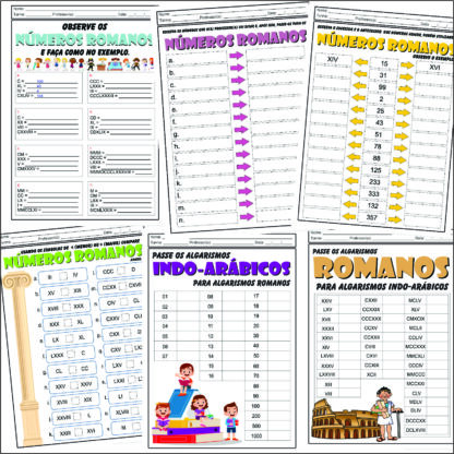 📦✨ PACOTE DE ATIVIDADES SOBRE NÚMEROS ROMANOS ✨📦 - Image 3
