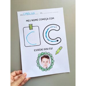 Primeira letra do meu nome
