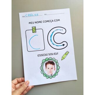 Primeira letra do meu nome