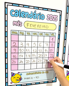 Calendário Coletivo 2025