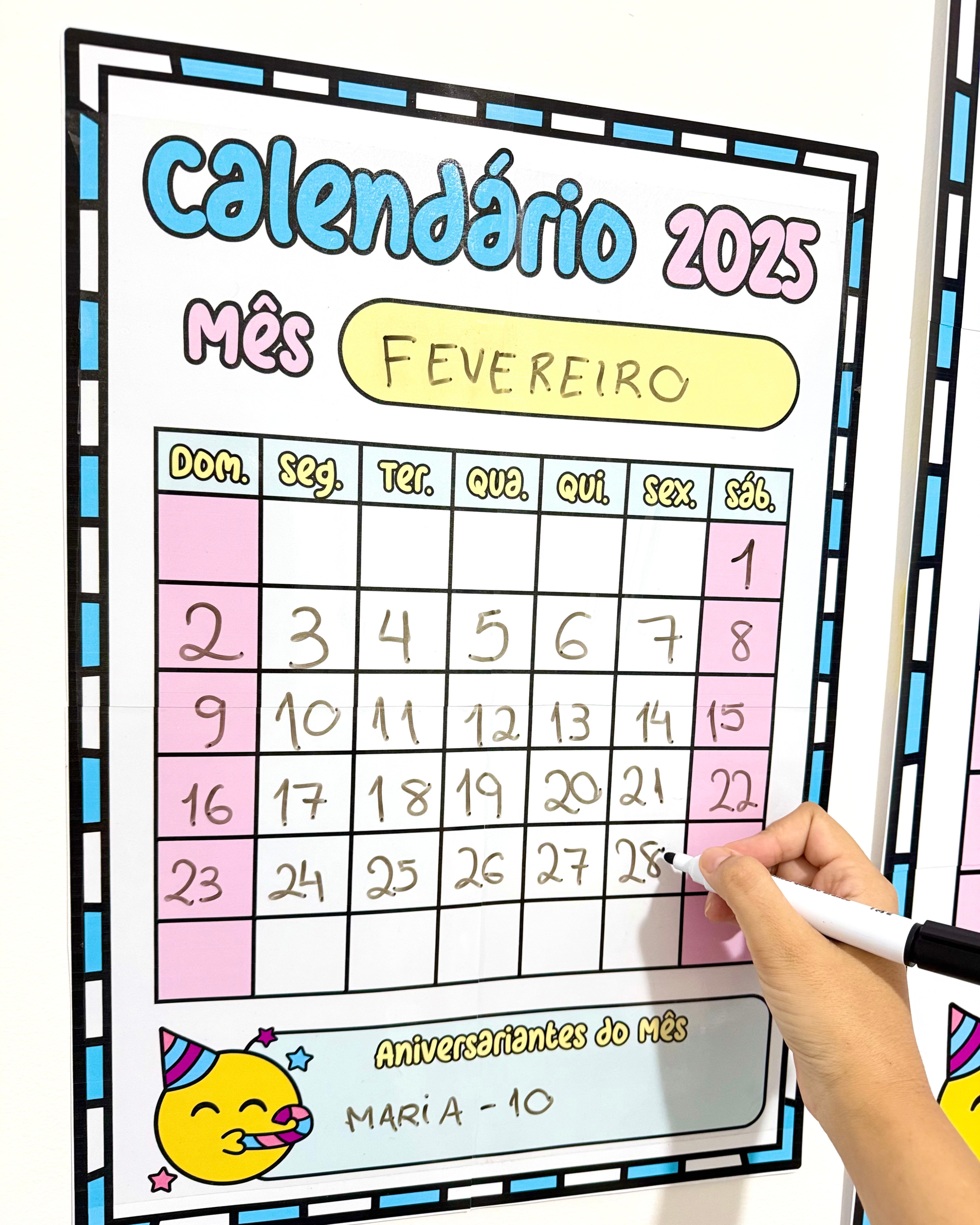 Calendário Coletivo 2025