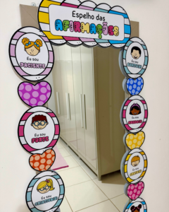 Decoração para espelho