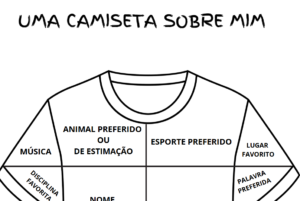 👕 Camiseta Sobre Mim – Um Jeito Divertido de Conhecer Seus Alunos!