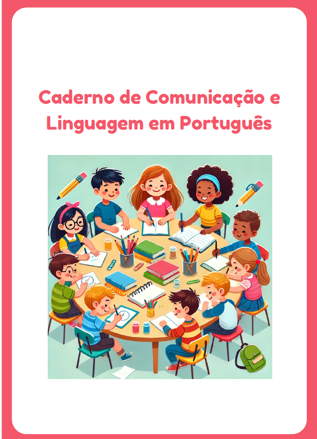 Caderno de Comunicação e Linguagem em Português- 50 PAG