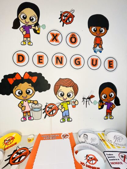 KIT EDUCATIVO XÔ DENGUE - MATERIAL COMPLETO PARA CONSCIENTIZAÇÃO