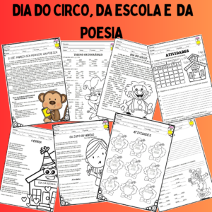 Atividades Dia do Circo, Da Escola e Da Poesia