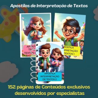 APOSTILAS DE INTERPRETAÇÃO DE TEXTO - Aprimorando a Leitura com Atividades Dinâmicas!