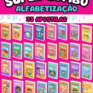 SUPER COMBO DE ALFABETIZAÇÃO