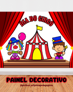 PAINEL DECORATIVO DIA DO CIRCO