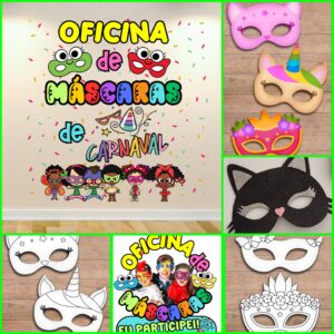 OFICINA DE MASCARAS CARNAVAL