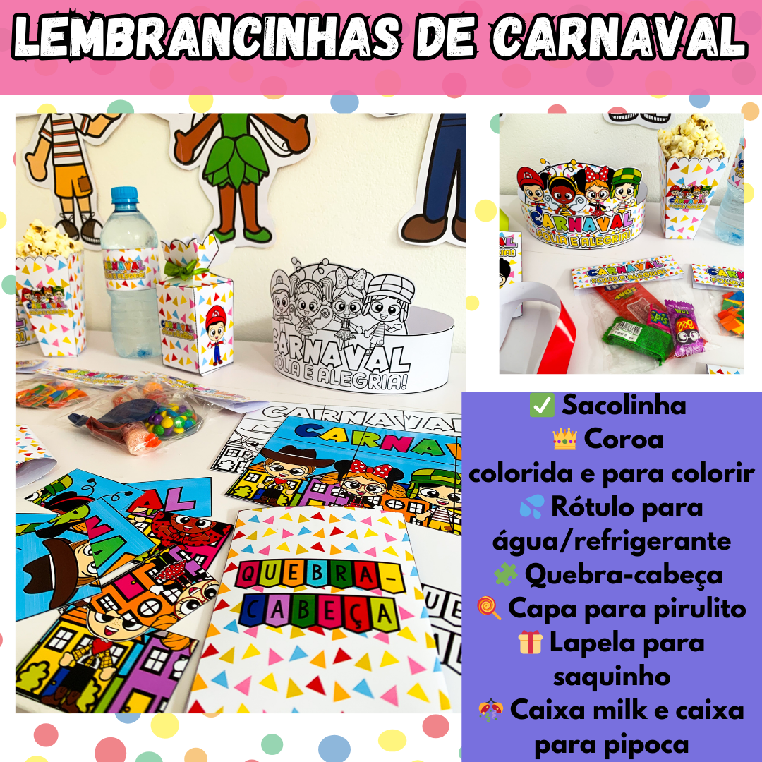 Lembrancinhas de Carnaval