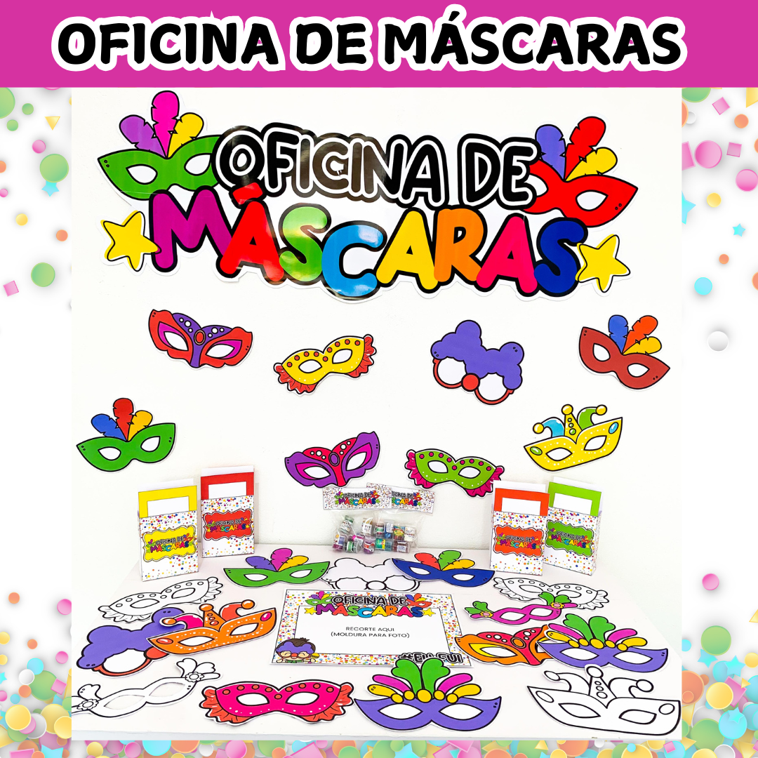 Oficina de Máscaras – Carnaval