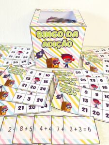 BINGO DA ADIÇÃO