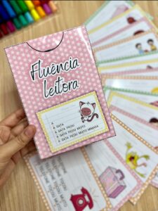 Fichas fluência leitora