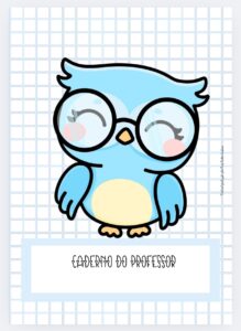 CADERNO DO PROFESSOR CORUJINHAS