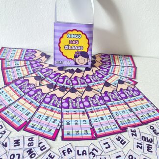 BINGO DAS SÍLABAS