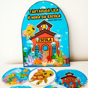 História na luva : A tartaruga Lila é hora de ir pra escola
