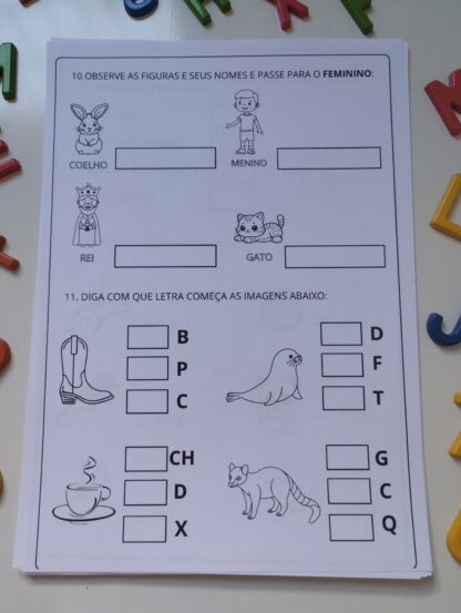 Avaliação Diagnóstica Inicial Português e Matemática 2° Ano - Image 5